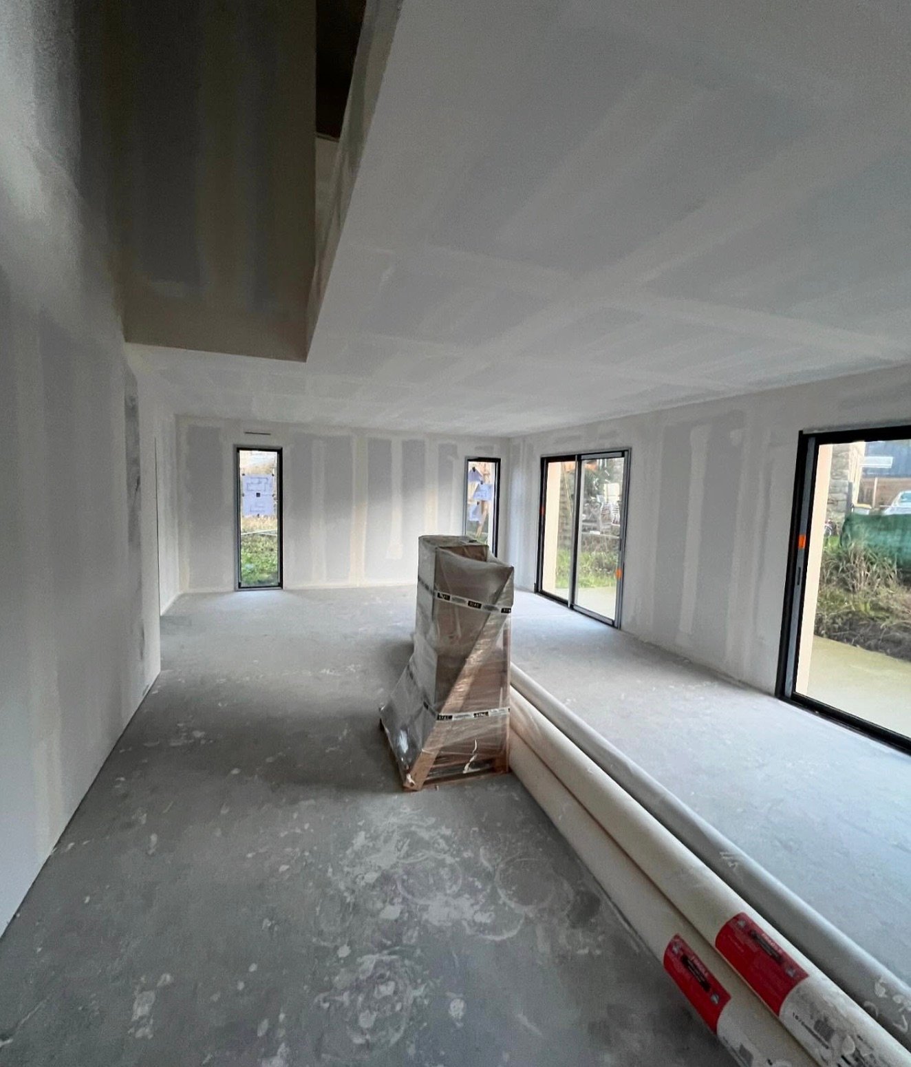 Rénovation murs et plafonds – chantier Le Jointeur Rennais